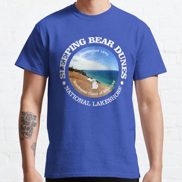 Bear Lake Utah Funny Fishing Camping Summer Mens Back Print T-shirt