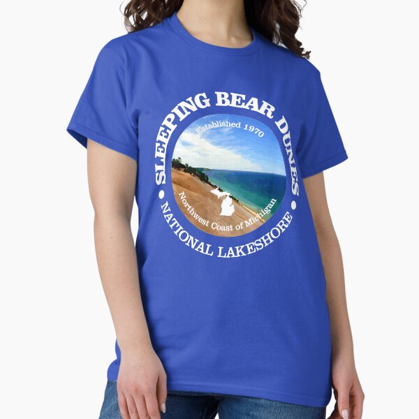 Vista previa del artículo con la obra «Orilla del lago nacional Sleeping Bear Dunes (NP)», diseñado y vendido por curranmorgan.
