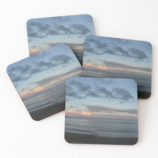 Item preview, St Austell Bay early evening with the last rays of sunshine  designed and sold by CornishPano.