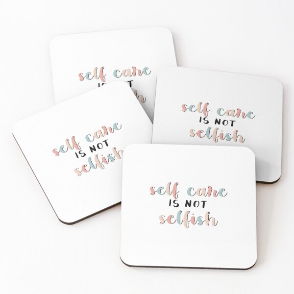 Item preview, Self Care is Not Selfish Cursive Letters designed and sold by katiemy12.