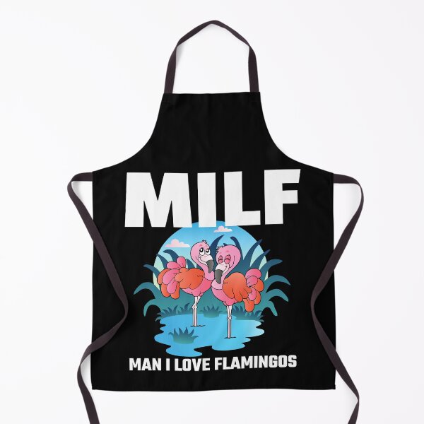 Item preview, Milf Man I Love Flamingos Cute Milf Humour  designed and sold by Tatt-Hooligans.