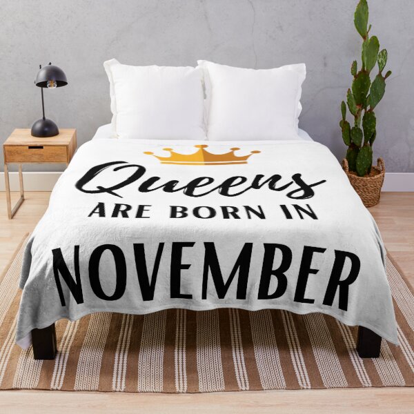 Item preview, Queens are born in november birthday designed and sold by OneTimeEngineer.
