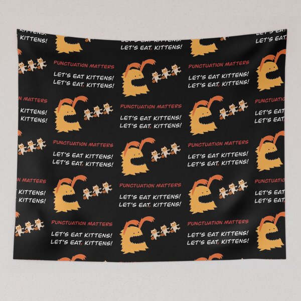 Item preview, A Halloween  monster: let’s eat kittens! designed and sold by AnnaMelekhina.