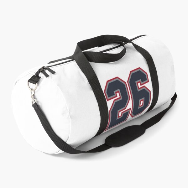 Item preview, 26 Navy Grey Red Sports Number Twenty-Six designed and sold by HelloFromAja.