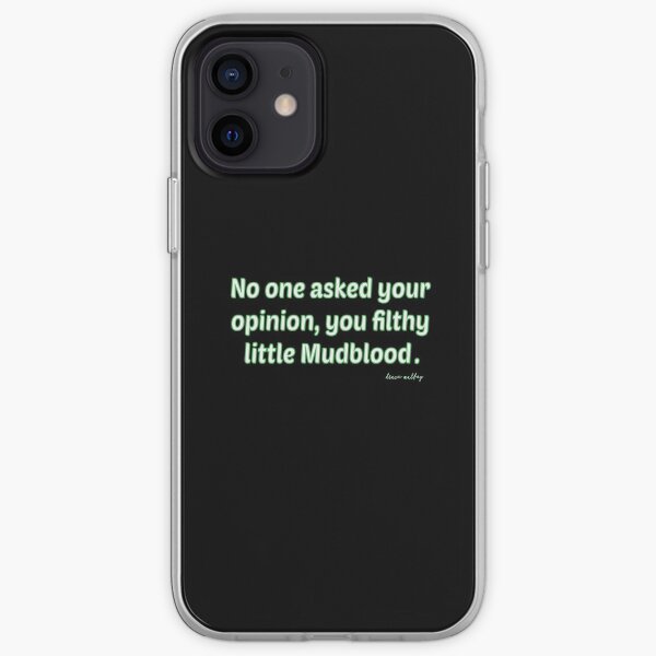 Citations de Draco Malfoy / Citation de Draco Malfoy / Draco Malfoy Coque souple iPhone
