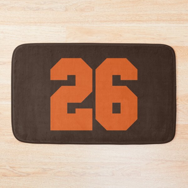 Item preview, 26 Number Cleveland Sports Twenty-Six Brown Jersey designed and sold by HelloFromAja.