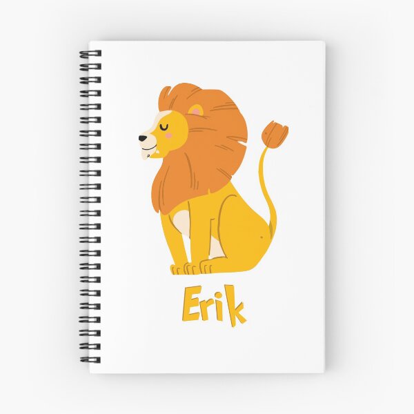 Item preview, Erik Lion Baby Boy Wild Animal Name designed and sold by HelloFromAja.