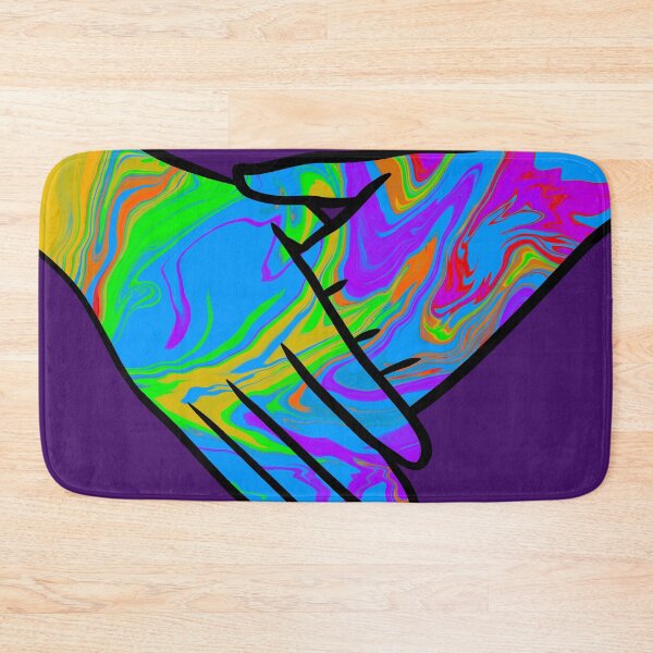 Item preview, Marbled Multicolour Hands designed and sold by forfun-art.