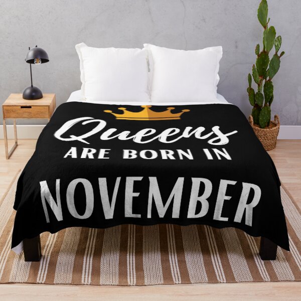 Item preview, Queens are born in november birthday designed and sold by OneTimeEngineer.