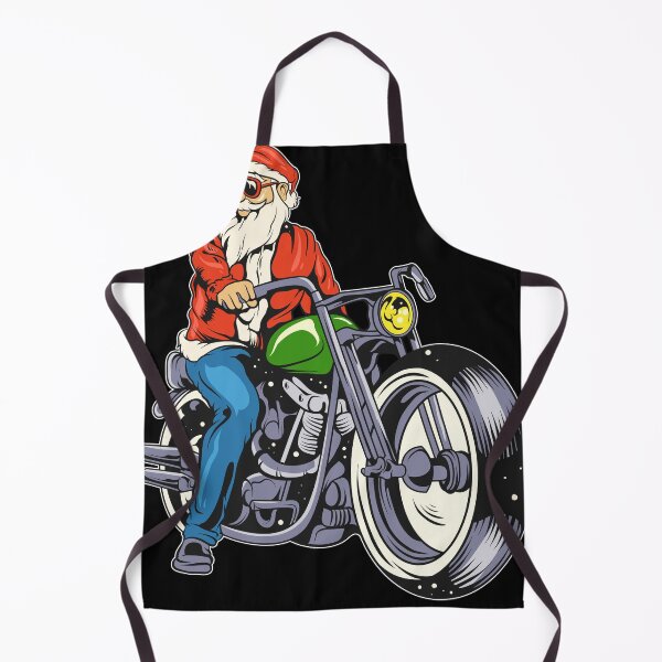 Item preview, Funny Santa Biker Christmas Costume for a Biker designed and sold by Rzelemenz.