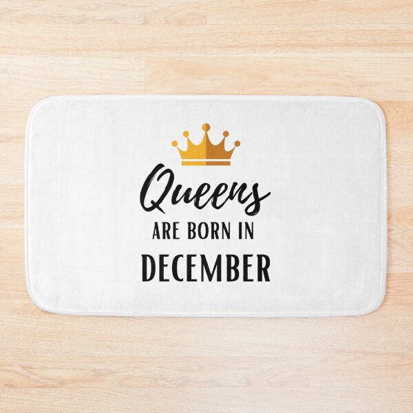 Item preview, Queens are born in december birthday designed and sold by OneTimeEngineer.