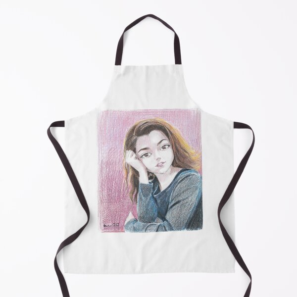 Item preview, Girl with pink sweater designed and sold by CuricaveriArte.