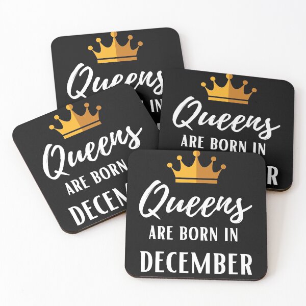 Item preview, Queens are born in december birthday designed and sold by OneTimeEngineer.
