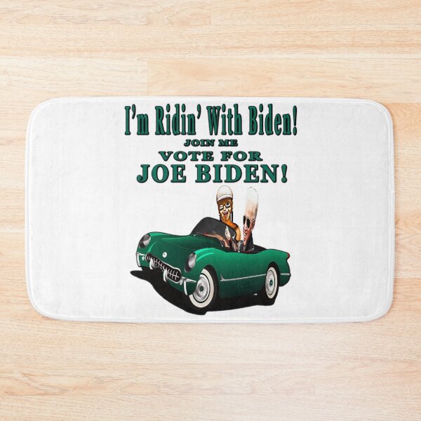 Item preview, Wacky & Fun “I’M RIDIN’ WITH BIDEN!  JOIN ME VOTE FOR JOE BIDEN!”  Apparel & Accessories designed and sold by Joanenices.