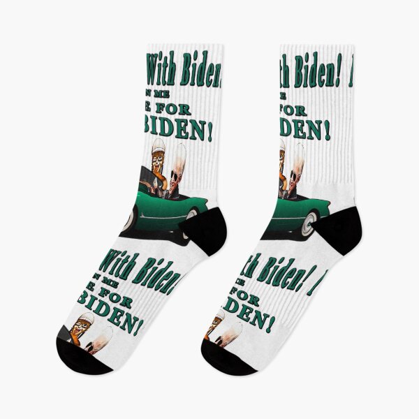 Item preview, Wacky & Fun “I’M RIDIN’ WITH BIDEN!  JOIN ME VOTE FOR JOE BIDEN!”  Apparel & Accessories designed and sold by Joanenices.