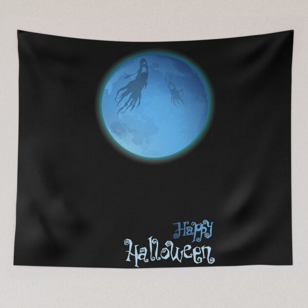 Item preview, Happy Halloween Blue Moon designed and sold by Borislav Shekerdzhiyski.