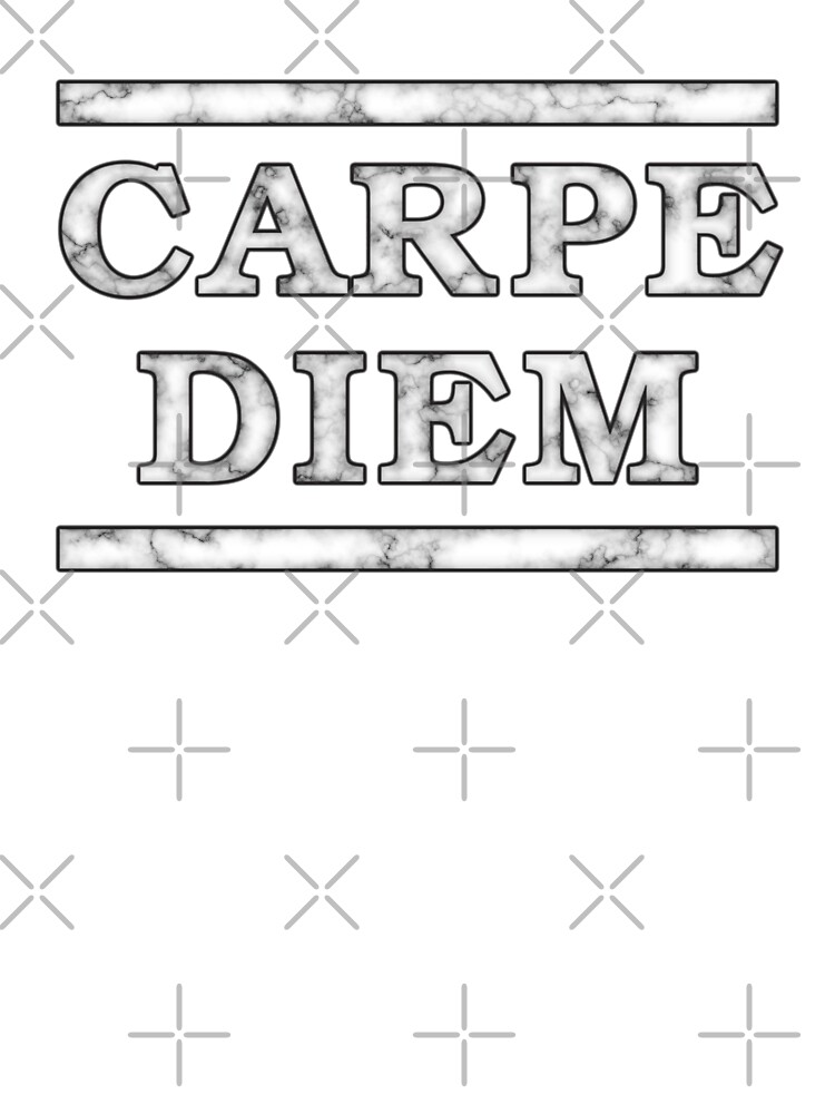 Latin: carpe Diem, Carpe Noctem, Carpe Omnia Short Sleeve Unisex T