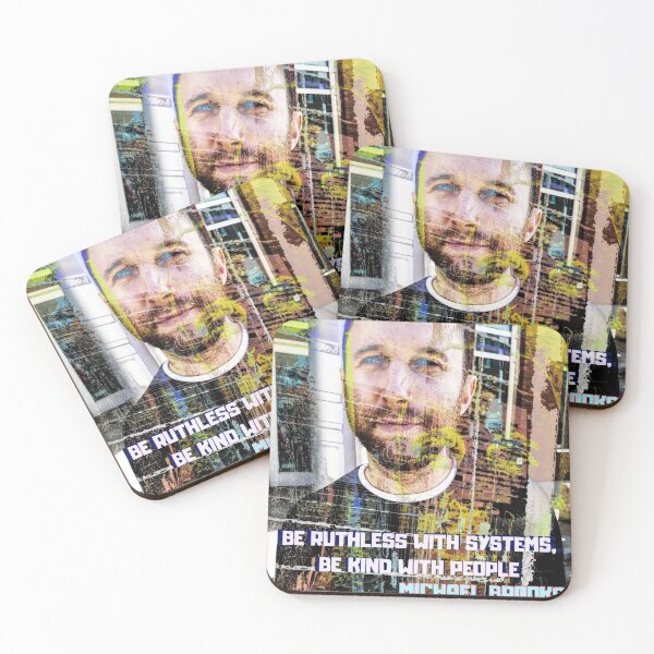 Item preview, Michael Brooks. Be ruthless. Be Kind designed and sold by ARTofDIRT.