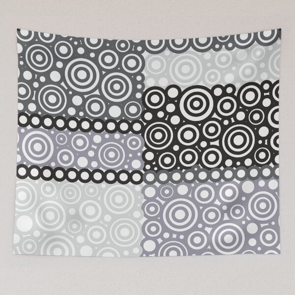 Item preview, Black And White Unity Circle Design designed and sold by Pierre Bernard Jr.