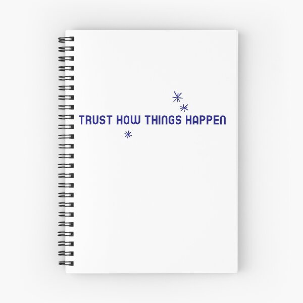 Item preview, Blue trust how things happen designed and sold by Luccianos.