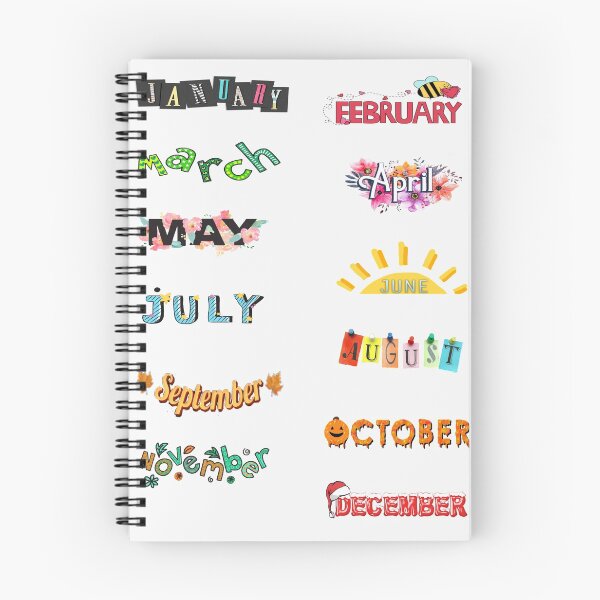 Item preview, Months of a year designed and sold by SidTastic .