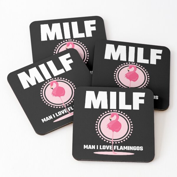 Item preview, Milf Man I Love Flamingos Funny Milf Humour designed and sold by Tatt-Hooligans.