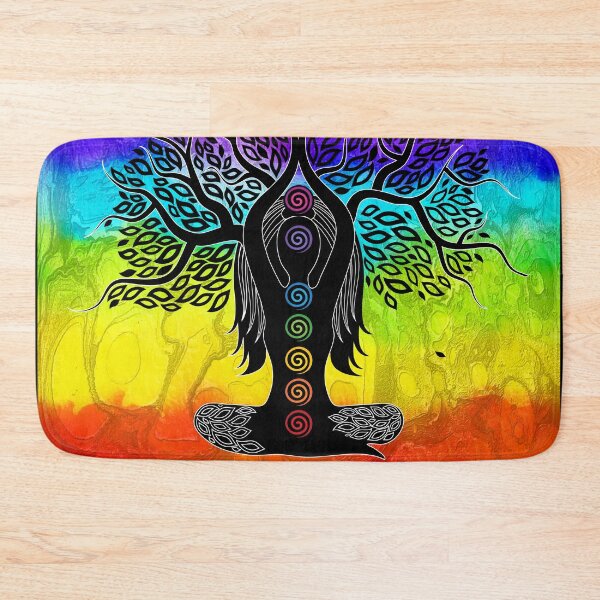 Item preview, Chakra Lady Tree - 60 Chakra BG designed and sold by chakraplaza.