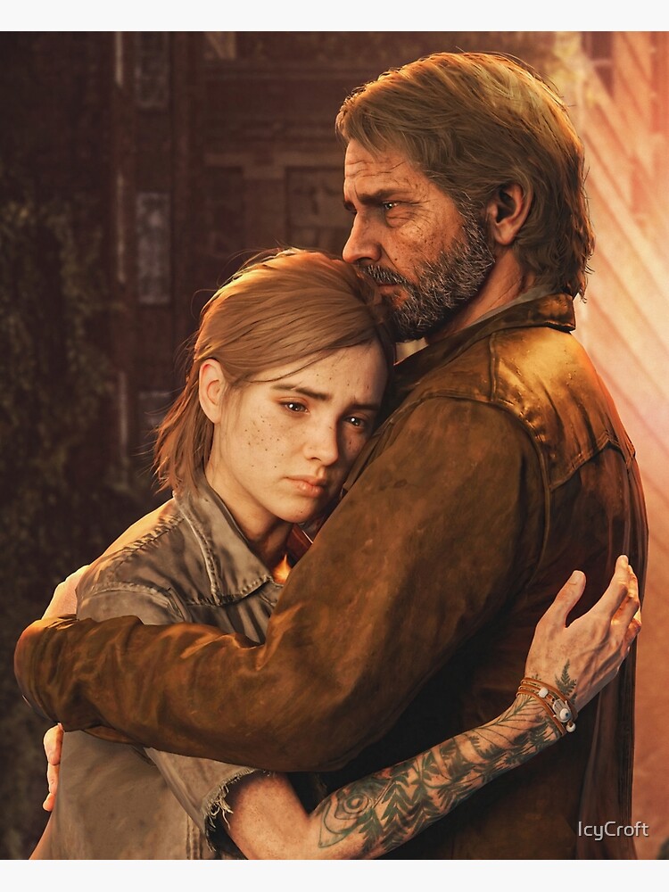 Joel and Ellie - The Last Of Us - Posters and Art Prints