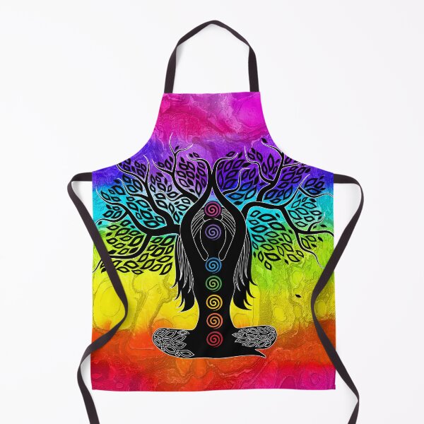 Item preview, Chakra Lady Tree - 60 Chakra BG designed and sold by chakraplaza.