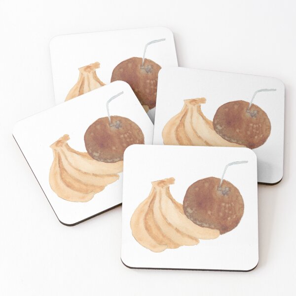 Item preview, Cocktail: banana and coconut designed and sold by apelsishka-art.