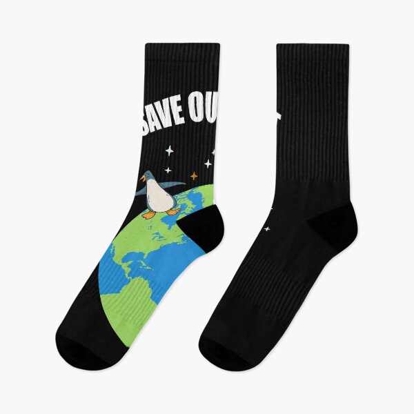 Item preview, Save Our Planet Penguin designed and sold by Ibu83.