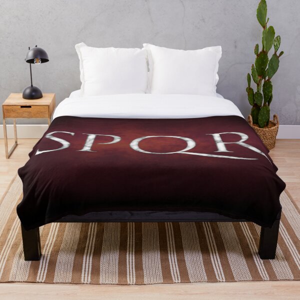 Item preview, SPQR - El Senado y el Pueblo de Roma - En Mármol sobre Rojo designed and sold by SolarCross.