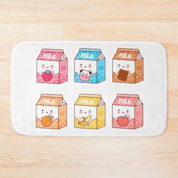 Item preview, Kawaii Flavored Milk designed and sold by kawaiistudio.
