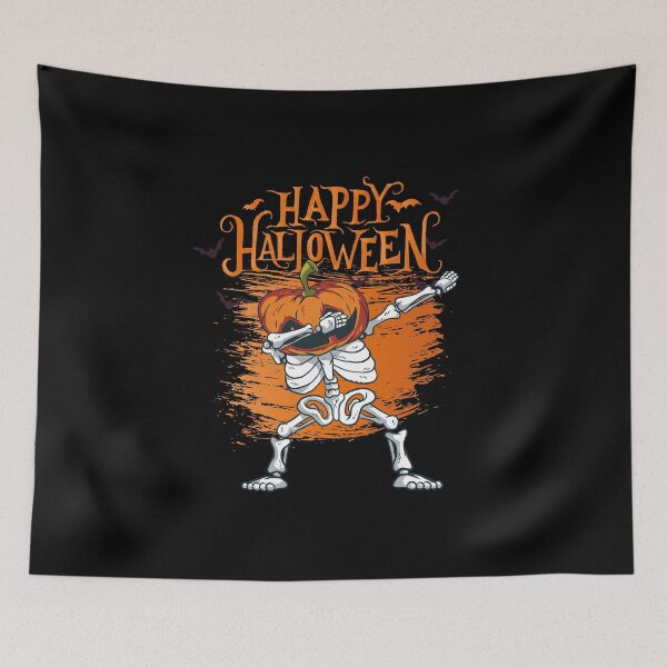 Item preview, Halloween Happy Halloween dabbing Pumpkin Costume designed and sold by Pummli.