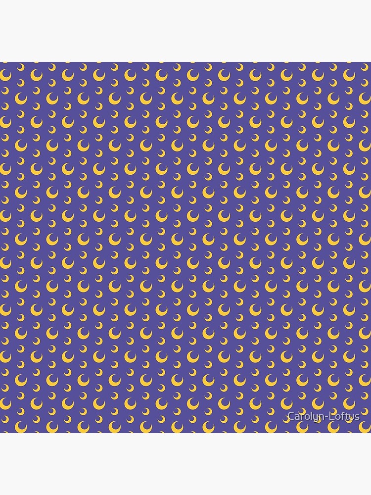 Night Owls, Sub Pattern (Purple Moon) by Carolyn-Loftus