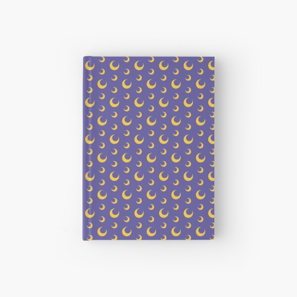 Night Owls, Sub Pattern (Purple Moon) Hardcover Journal