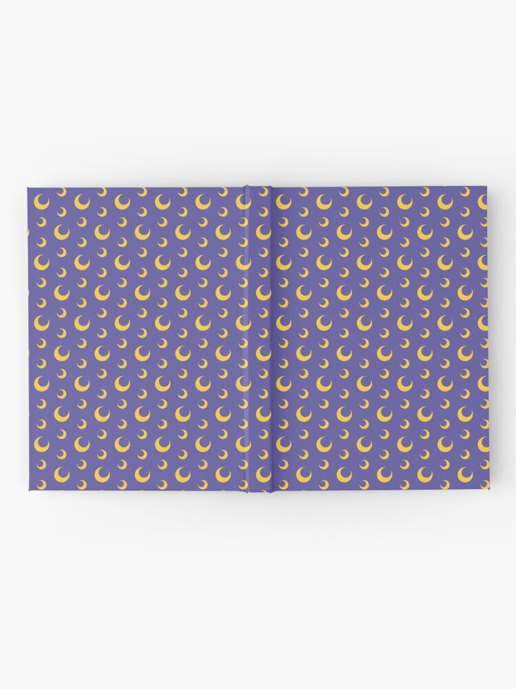 Alternate view of Night Owls, Sub Pattern (Purple Moon) Hardcover Journal
