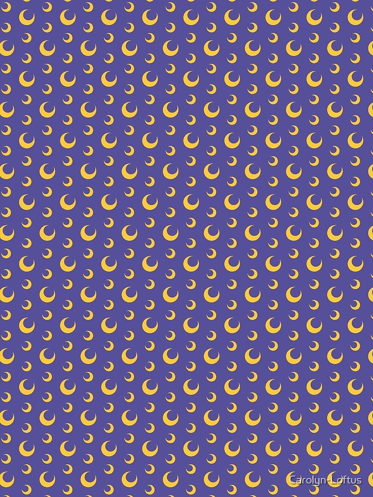 Night Owls, Sub Pattern (Purple Moon) by Carolyn-Loftus