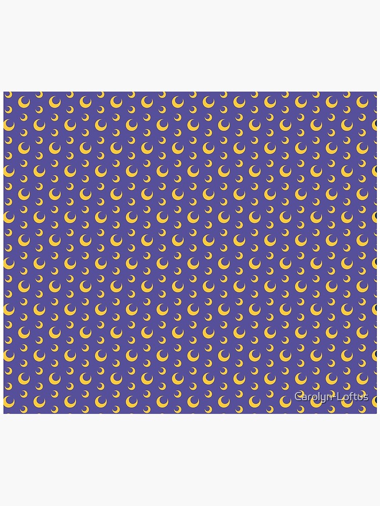 Night Owls, Sub Pattern (Purple Moon) by Carolyn-Loftus
