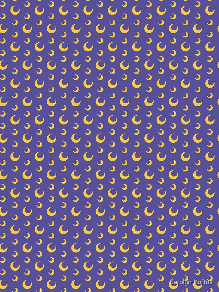 Night Owls, Sub Pattern (Purple Moon) by Carolyn-Loftus