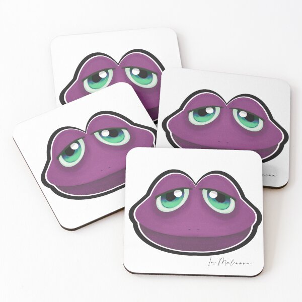 Item preview, Iguana Frog * Purple * designed and sold by LaMalennna.