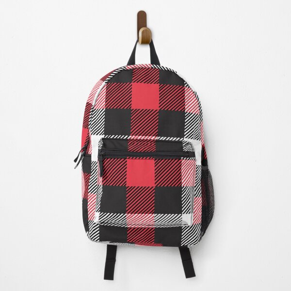 Item preview, Red and Black Buffalo Plaid Christmas Decor Pattern designed and sold by Tetete.