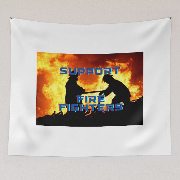 Item preview, Support Fire Fighters  designed and sold by mydesignsbylar.