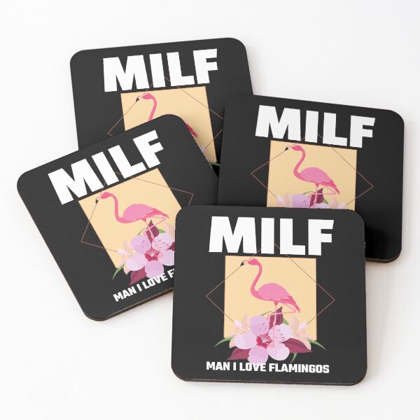 Item preview, Milf Man I Love Flamingos Funny Milf Humour  designed and sold by Tatt-Hooligans.