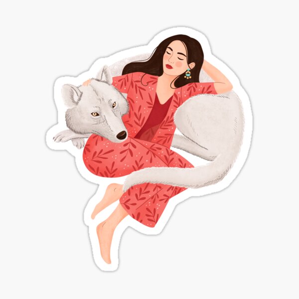Polar Wolf Sticker