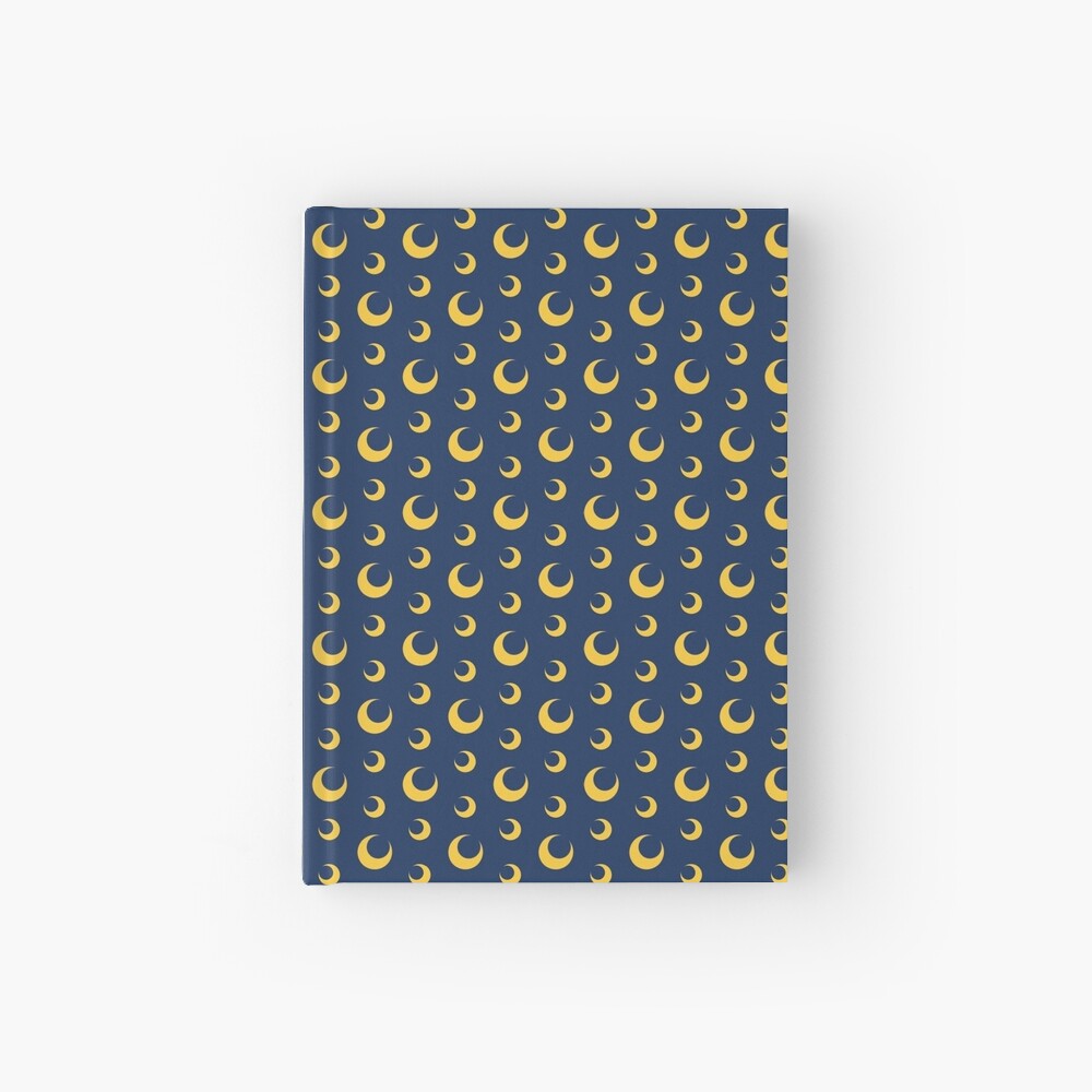 Night Owls, Sub Pattern (Blue Moon) Hardcover Journal