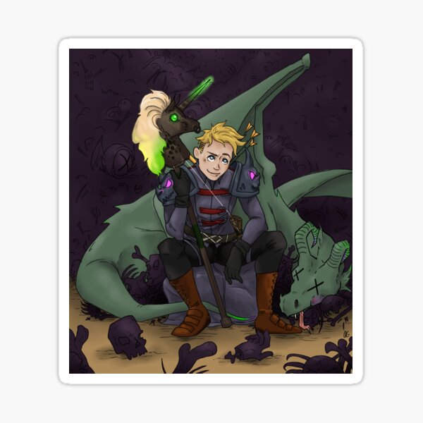 Dragon Slayer Sticker