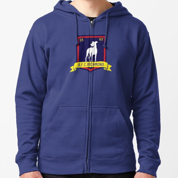 vintage AFC Richmond-Play for coach Lasso-don't be a wanker-funny-tv-comedy-Ted- Zipped Hoodie