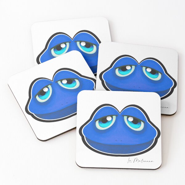 Item preview, Iguana Frog * Blue * designed and sold by LaMalennna.