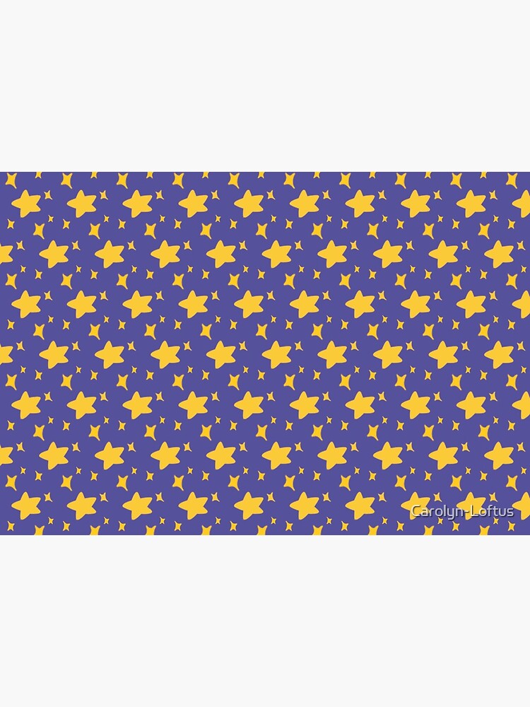 Night Owls, Sub Pattern (Purple Stars) by Carolyn-Loftus
